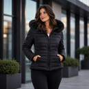Jaqueta Feminina Puffer Forrada Impermeável