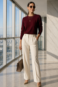 Suéter Feminino Tricot Soft Premium – Conforto e Sofisticação para o Inverno