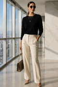 Suéter Feminino Tricot Soft Premium – Conforto e Sofisticação para o Inverno