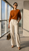 Suéter Feminino Tricot Soft Premium – Conforto e Sofisticação para o Inverno