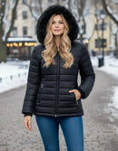Jaqueta Bobojaco Feminina Puffer Impermeável Inverno Térmica